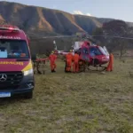 Piloto de parapente resgatado após acidente em Formosa