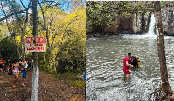 Cachoeira da Laje, em Rio Verde, registra duas mortes por afogamento em pouco mais de um mês