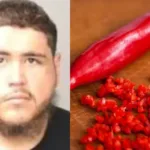 Discussão sobre ardência de pimenta em jantar de família