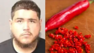 Discussão sobre ardência de pimenta em jantar de família