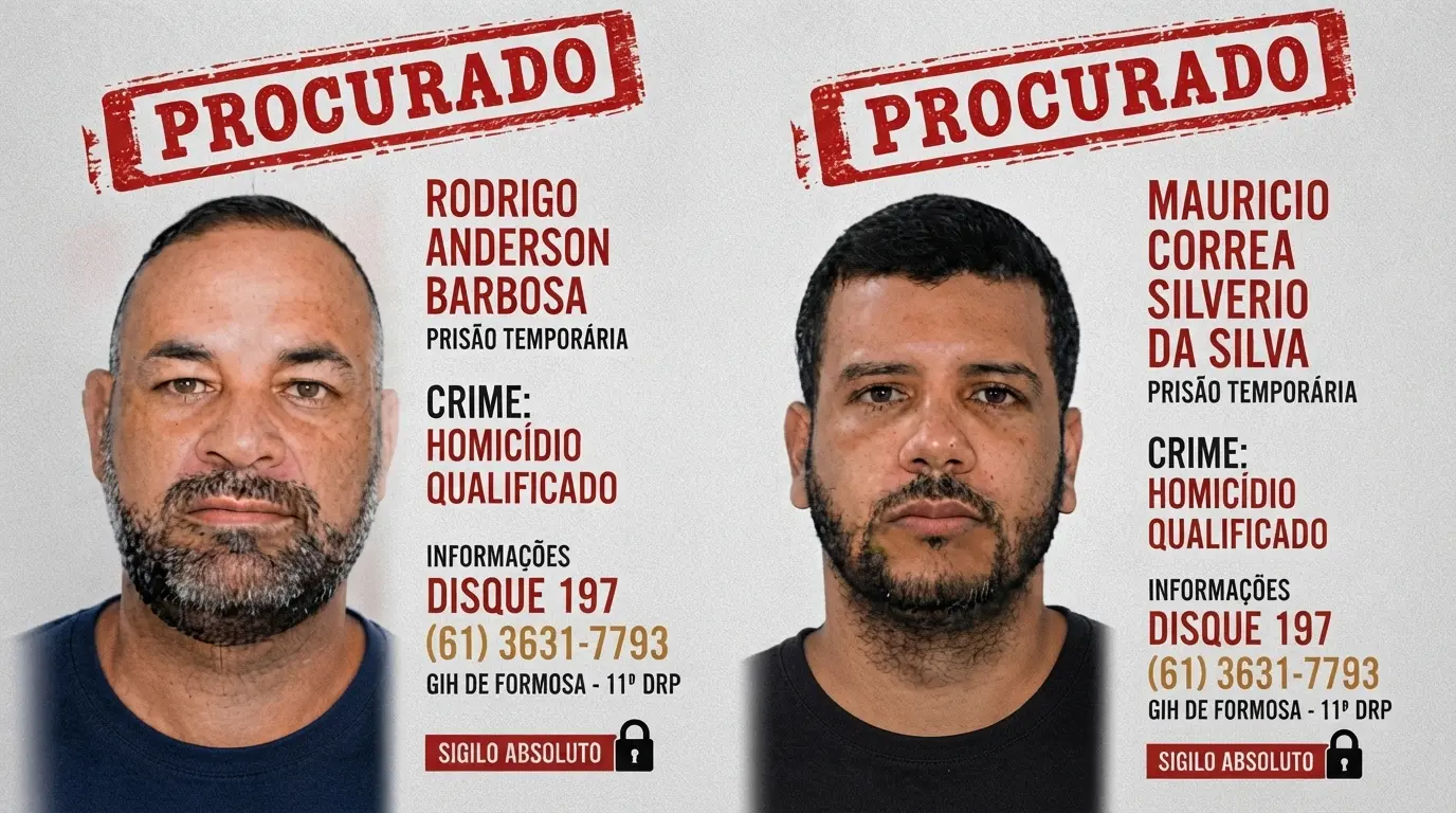 Procurados por chacina em Formosa são presos no Rio de Janeiro