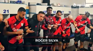 Bastidores do Atlético com Coutinho e Roger Silva