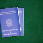 Carteira de Trabalho representando desemprego no Brasil
