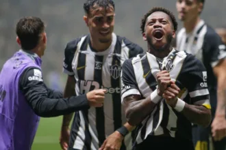 Fred brilha, Atlético