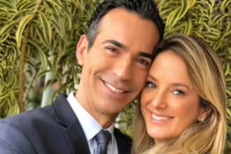 Ticiane Pinheiro e César Tralli enfrentando desafios profissionais
