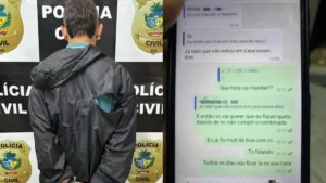 Agiota colombiano preso após acidente com viatura