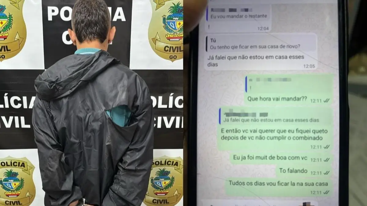 Agiota colombiano é preso após acidente com viatura da PC em Aparecida de Goiânia