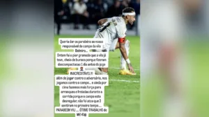 Neymar critica gramado da Vila Belmiro após lesão