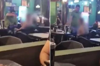 Advogado agride mulher em bar de Jataí, Goiás