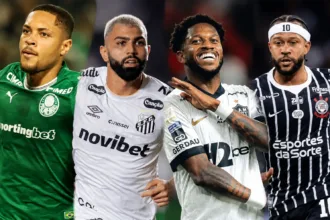 sem-neymar,-sul-americana-tem-confronto-de-brasileiros;-palmeiras-pega-ldu-em-casa-e-corinthians-tem-desafio-na-argentina