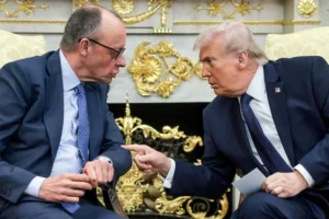 chanceler-da-alemanha-cancela-conversa-com-trump-apos-presidente-dos-eua-celebrar-vitoria-da-extrema-direita-–-g1