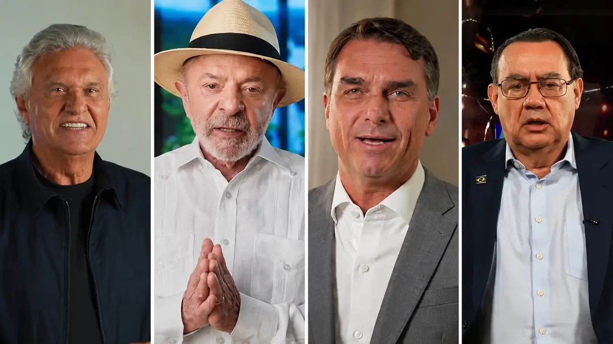 AtlasIntel: Flávio tem 46,4% e Lula 46,2%; petista também empata com Caiado, Zema e Cury