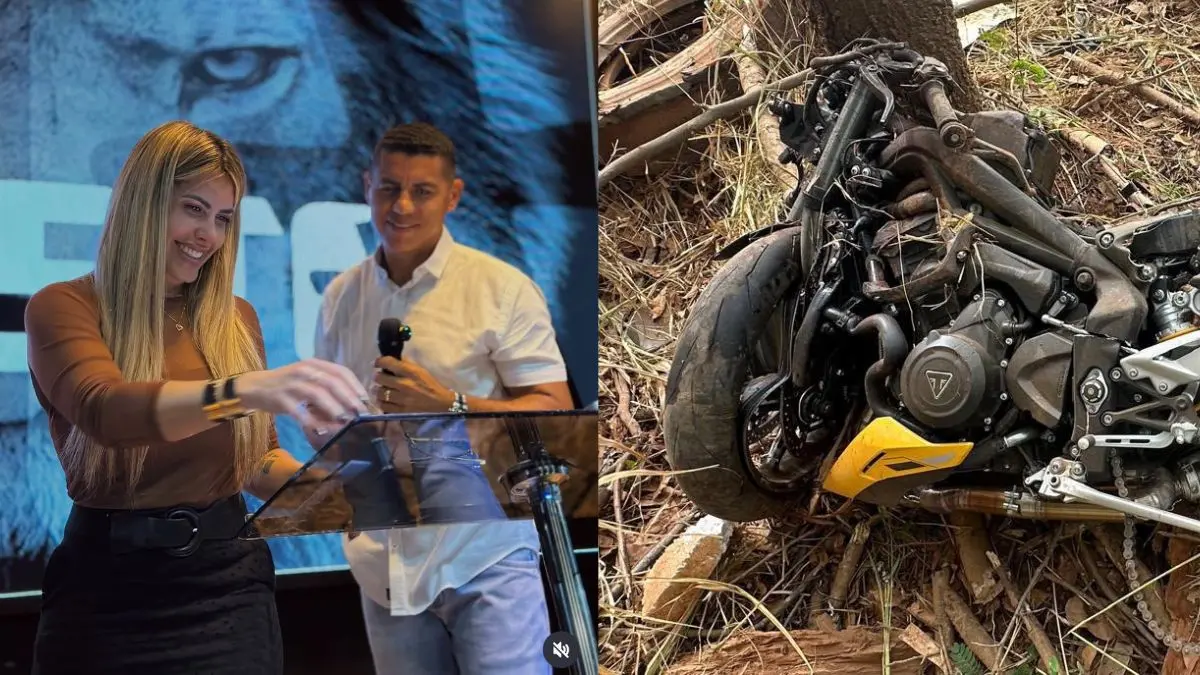 Tenente aposentado da PM e esposa morrem após acidente de moto em Goiás