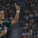 elche-0-x-1-real-madrid:-arda-guler-faz-golaco-de-falta-mas-arbitragem-sinaliza-gol-contra-do-goleiro
