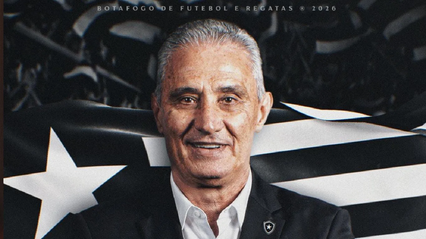 Botafogo anuncia contratação do técnico Tite que assina até final de 2028
