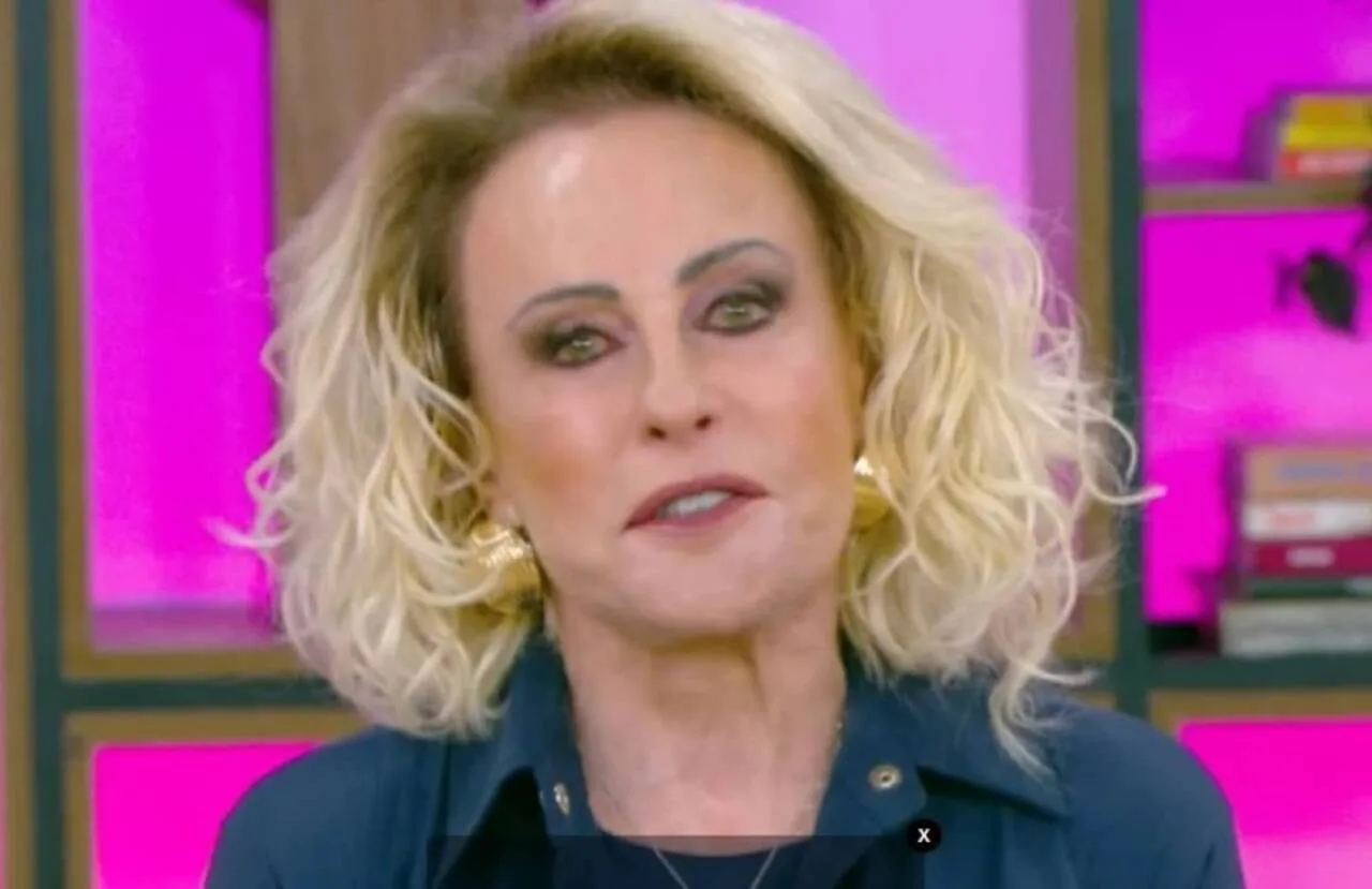 Ana Maria Braga sofre fissura na córnea por ar-condicionado