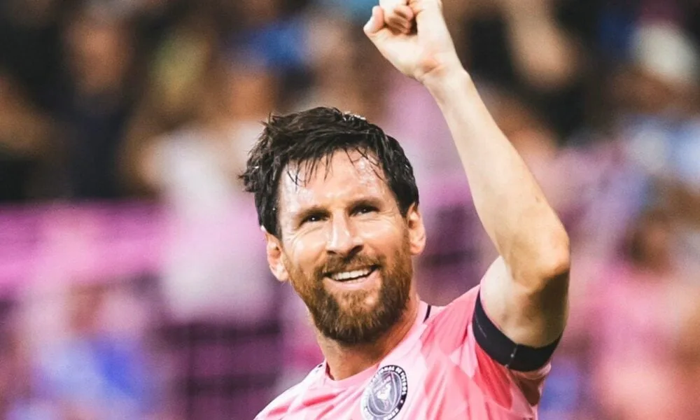Lionel Messi faz golaço de cabeça em Inter Miami x Cruz Azul no Campeones Cup