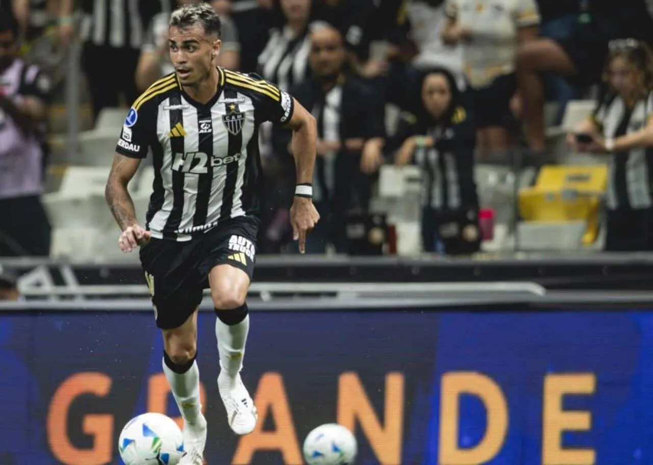Com a segunda assistência de Fred no jogo Reinier faz 2 a 0 Atlético-MG sobre o Santos na Copa Sul-Americana