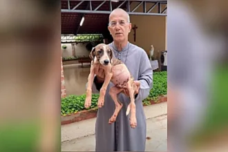 “cuidar-dos-animais-como-sao-francisco-nos-ensinou”:-padre-luiz-augusto-rebate-criticas-apos-polemica-com-cachorro