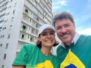 michelle-bolsonaro-participa-de-carreata-com-wilder-morais-em-cristalina-neste-domingo