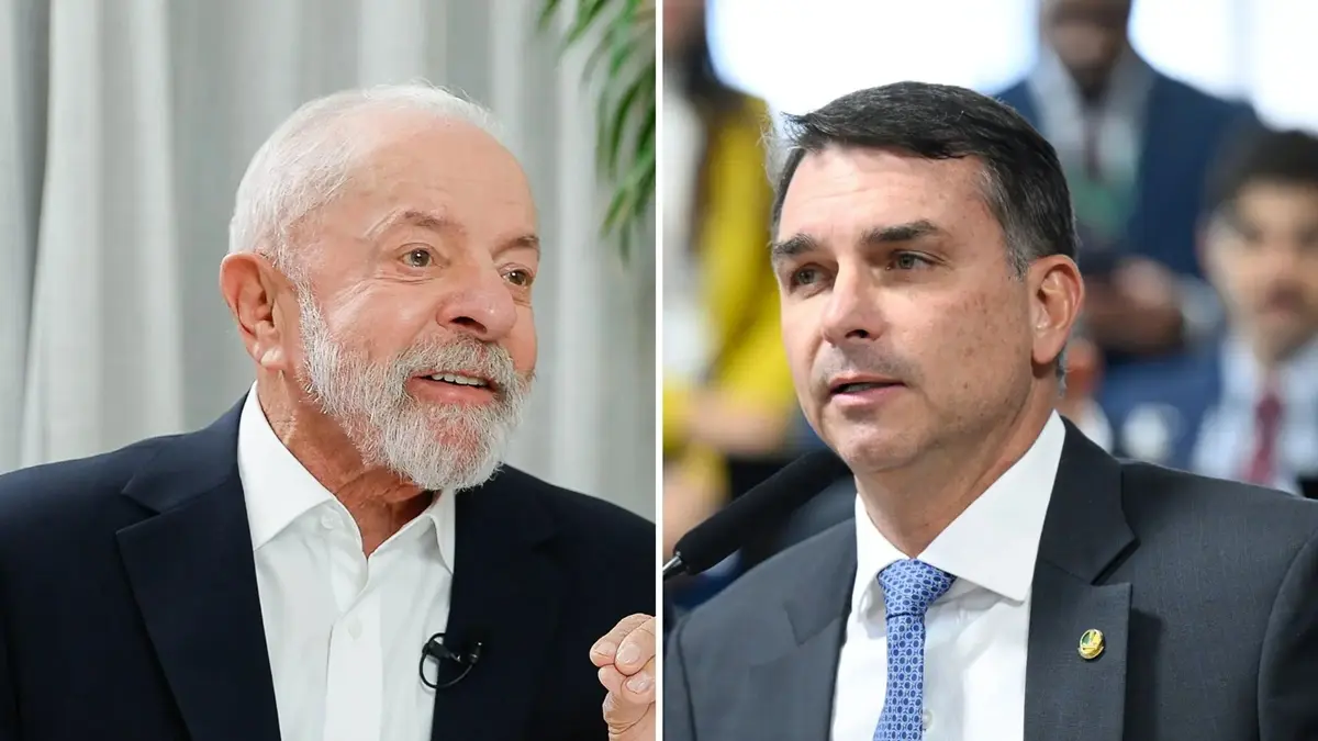 Lula e Flávio Bolsonaro mantêm empate técnico no primeiro e no segundo turno, mostra pesquisa