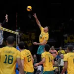 brasil-bate-argentina,-e-campeao-sul-americano-de-volei-e-vai-as-olimpiadas