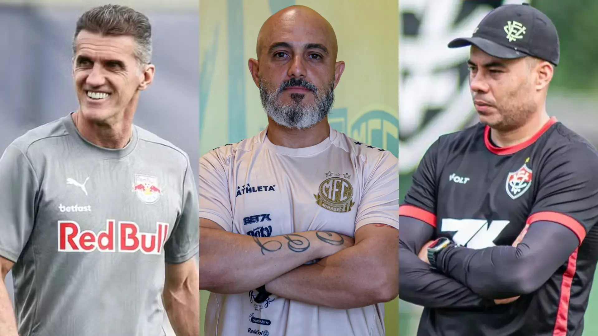 Com moral! Ex-Goiás e ex-Atlético estão entre treinadores mantidos no cargo nesta Série A
