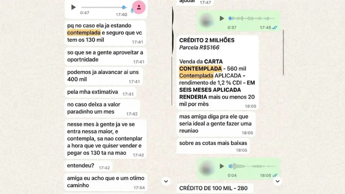 Filha relata prejuízo da mãe goiana após investimento de milhares de euros em consórcios: ‘ela nunca viu o dinheiro’