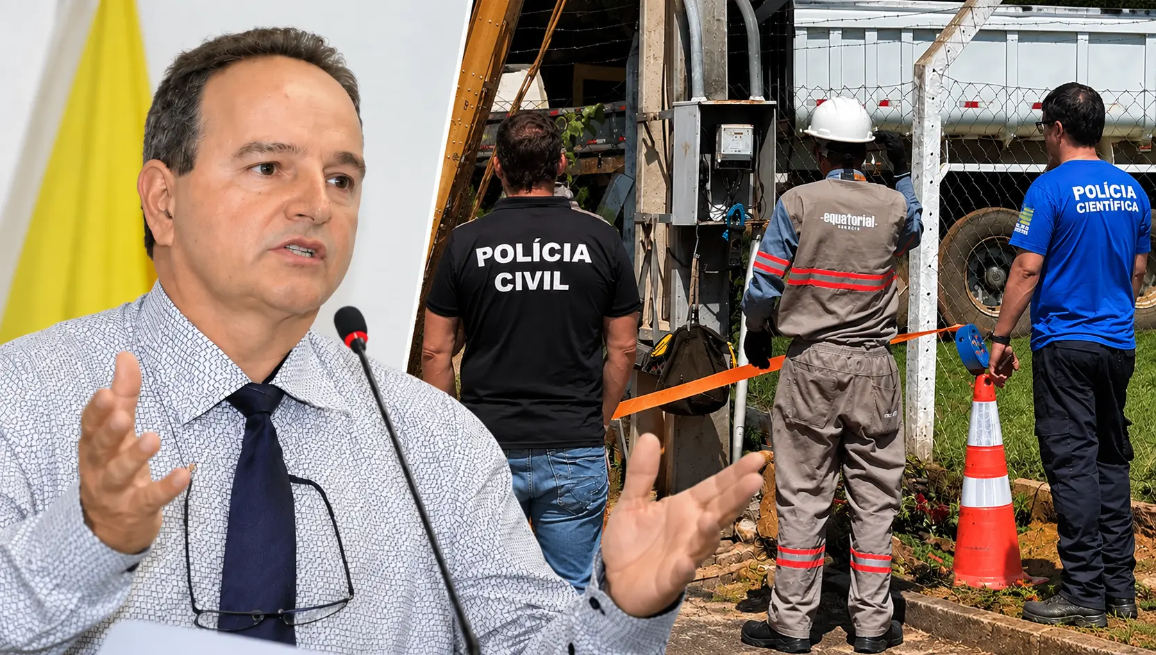 Pela segunda vez: ex-vereador de Aparecida William Ludovico é preso por furto de energia em Anápolis