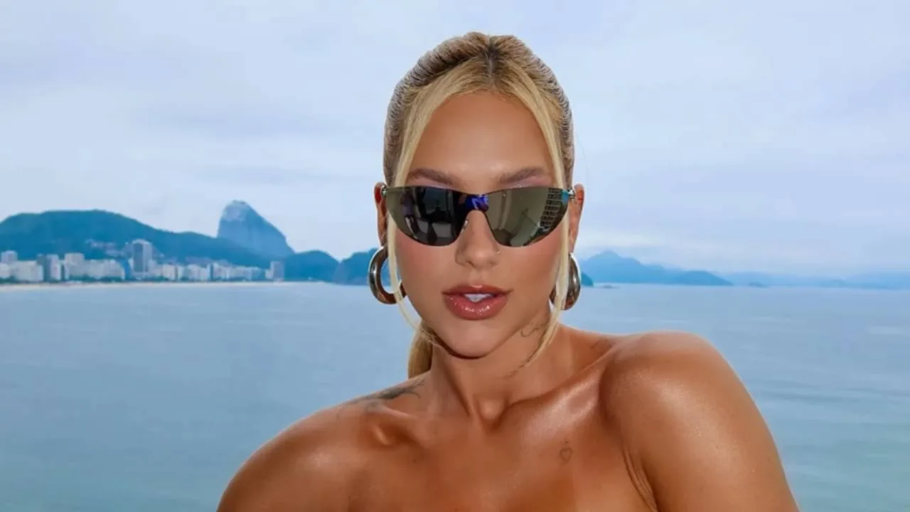 Virginia Fonseca e Neymar acompanham estreia da NFL no Maracanã