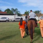 cavalos-visitam-pacientes-e-viram-aliados-na-recuperacao-em-hospital-de-aparecida