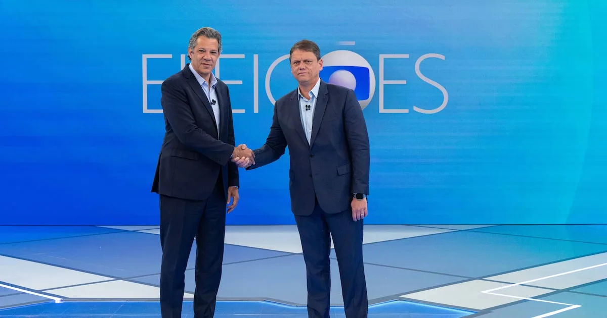 Debate da Globo em SP: acompanhe o encontro entre Tarcísio de Freitas e Fernando Haddad – Estadão