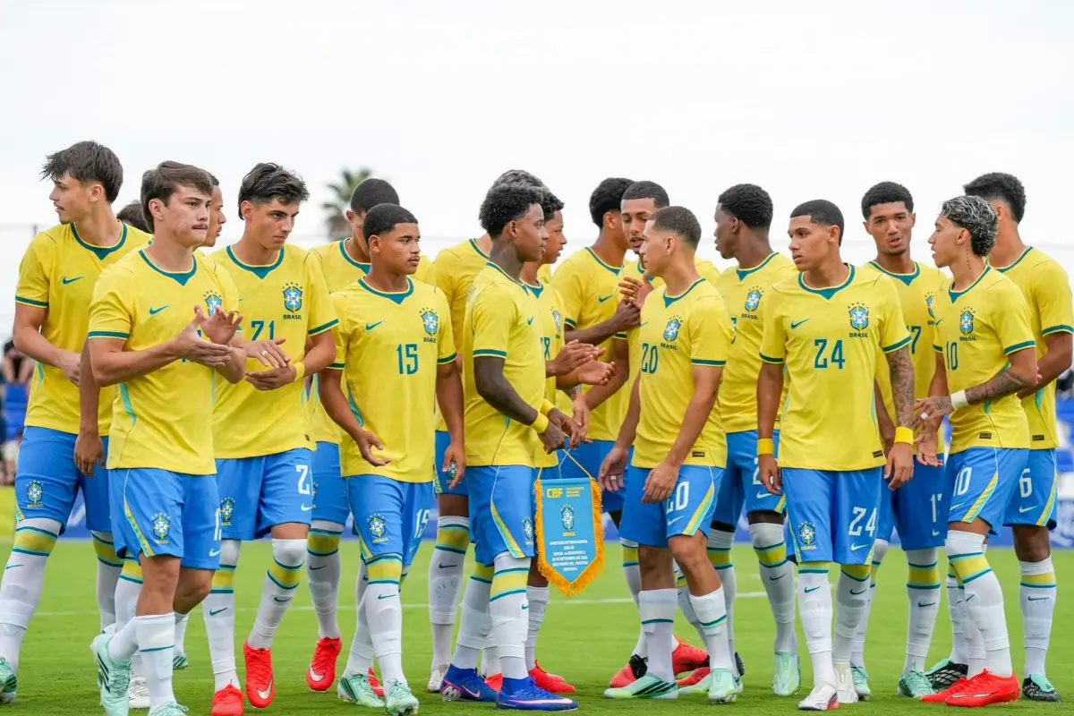 Brasil Sub-20 enfrenta os EUA em preparação para o Sul-Americano