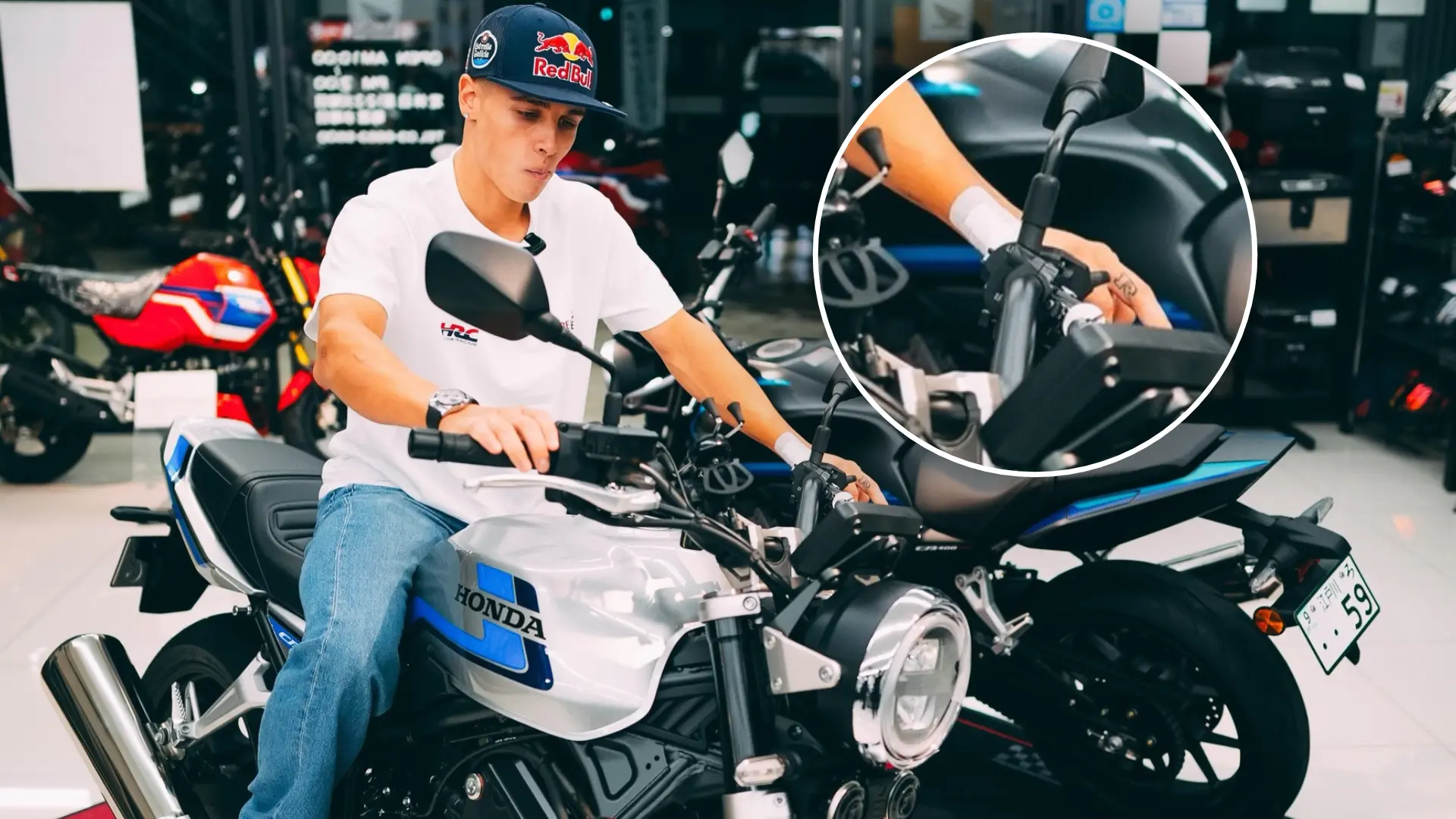 Diogo Moreira revela cirurgia antes de GP do Japão: “Removi um pino”