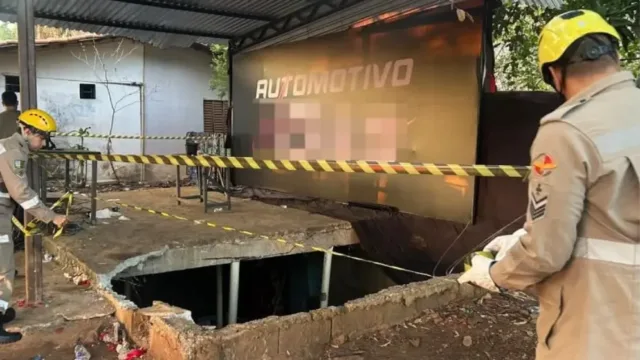 Estrutura desaba durante festa com cerca de 30 pessoas em chácara de Abadia de Goiás