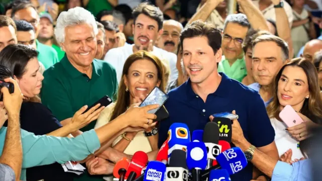 Daniel quer incluir propostas de Caiado no plano de governo de Flávio Bolsonaro