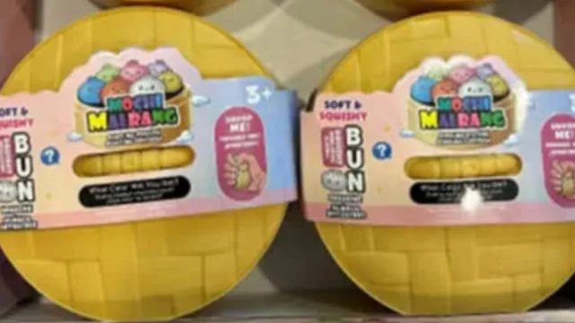 Squishy dumpling tem recall de mais de 37 mil unidades nos EUA