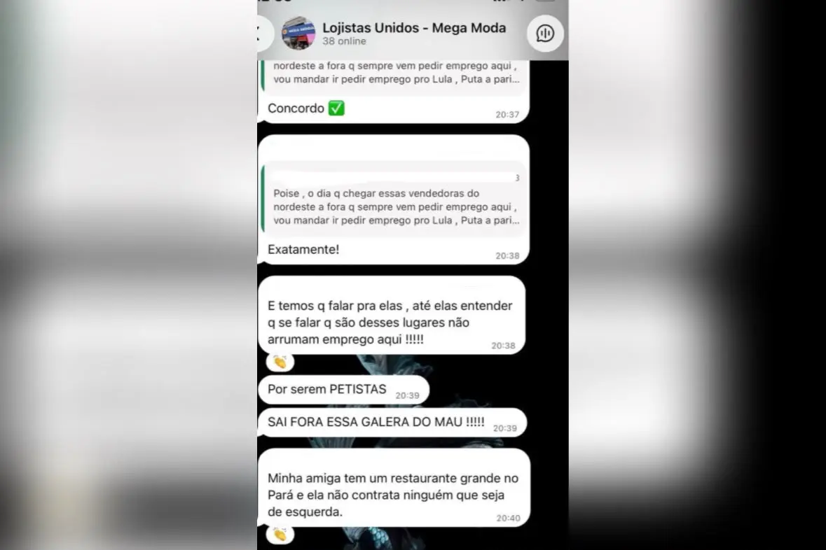 lojistas-da-44-falam-em-barrar-contratacao-de-nordestinos-e-pessoas-de-esquerda:-‘manda-pedir-emprego-pro-lula’