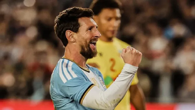 Despedida de gala: Messi dá show e comanda goleada da Argentina sobre o Benin