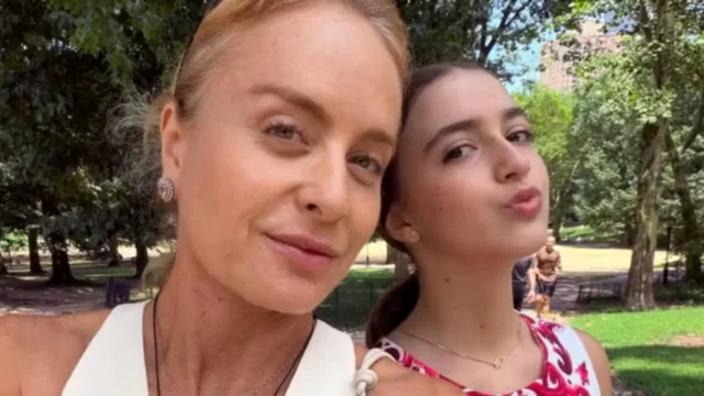 Angélica orienta filha Eva a impor limites e aprender a dizer não