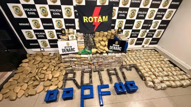 Homem é preso com quase 800 kg de drogas avaliadas em R$ 24,8 milhões em Goiânia