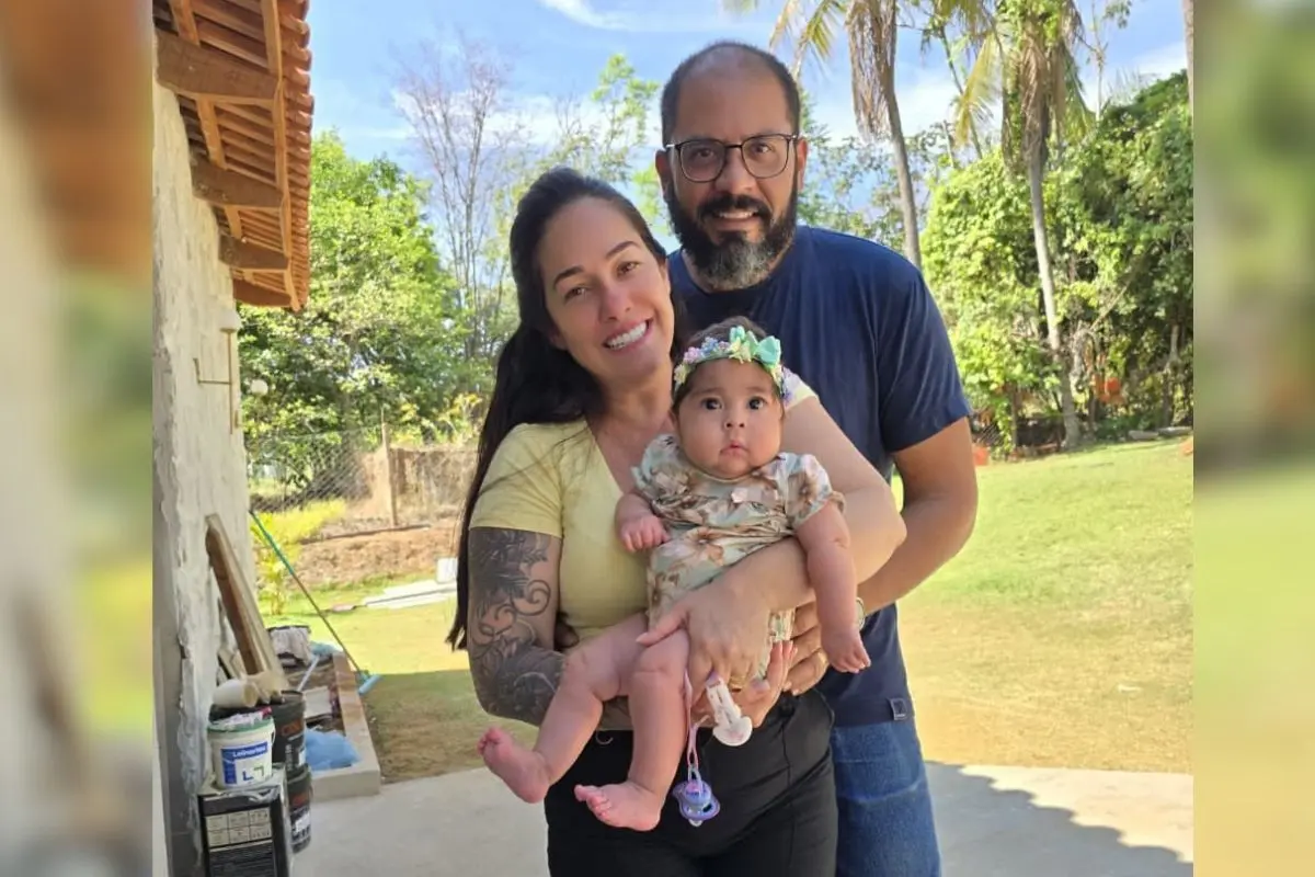 Família luta por autorização de cirurgia rara para filha com problemas respiratórios em Goiânia