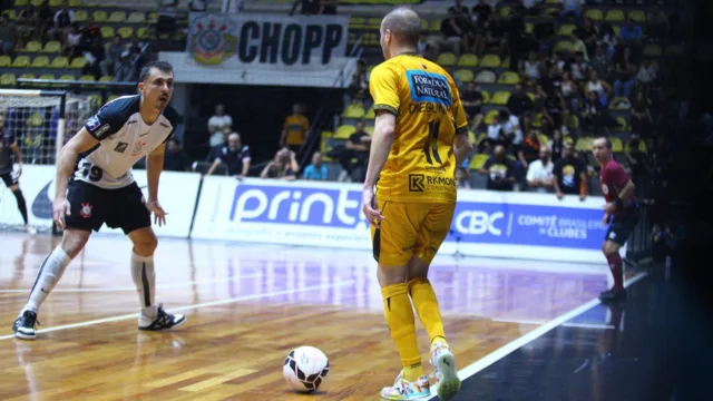 Corinthians e Sorocaba empatam no jogo de ida das quartas da Liga Futsal – ge