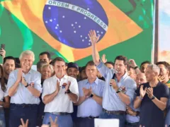 Daniel acompanha ato do MDB em apoio a Flávio em São Paulo
