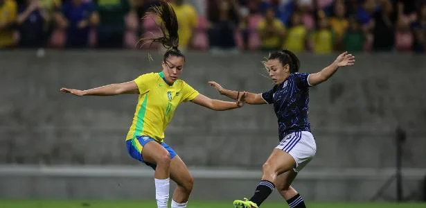 Seleção feminina não aproveita expulsão e cede empate à Argentina em casa – UOL