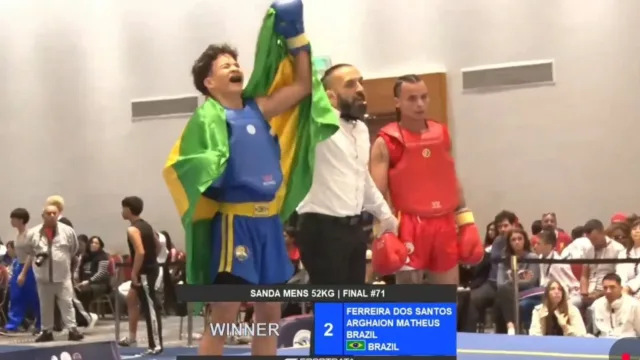 De Goiás para o mundo! Jovem conquista título internacional de kung fu e sonha com o Mundial