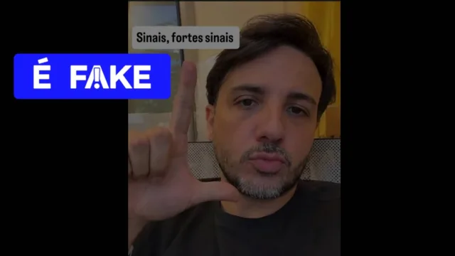 É #FAKE foto de Renan Santos fazendo o ‘L’ em apoio a Lula; imagem foi fabricada com inteligência artificial