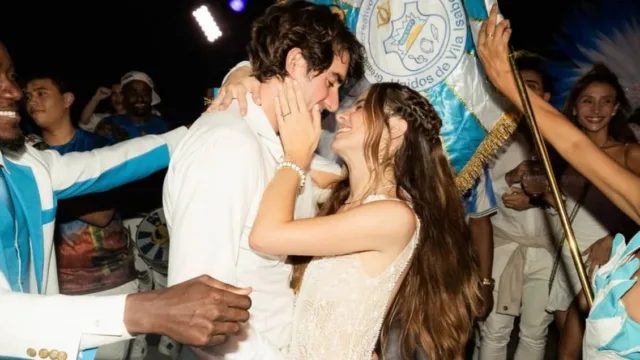 Giulia Be publica fotos de casamento com Conor Kennedy no Rio