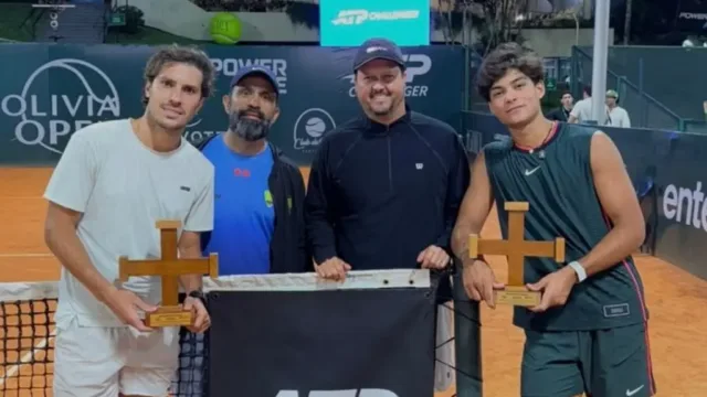 Guto Miguel e Eduardo Ribeiro sofrem virada e ficam com o vice do Challenger 75 na Bolívia