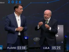 Lula e Flávio focam em Vorcaro e na lobista Roberta Luchsinger em 1º bloco do debate